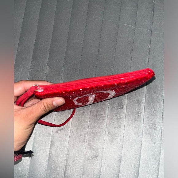 Liz Claiborne Letter “D” beaded wristlet - Picture 4 of 5